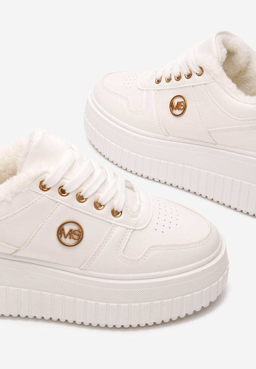 Χειμερινά sneakers γυναικεια Cavia λευκά