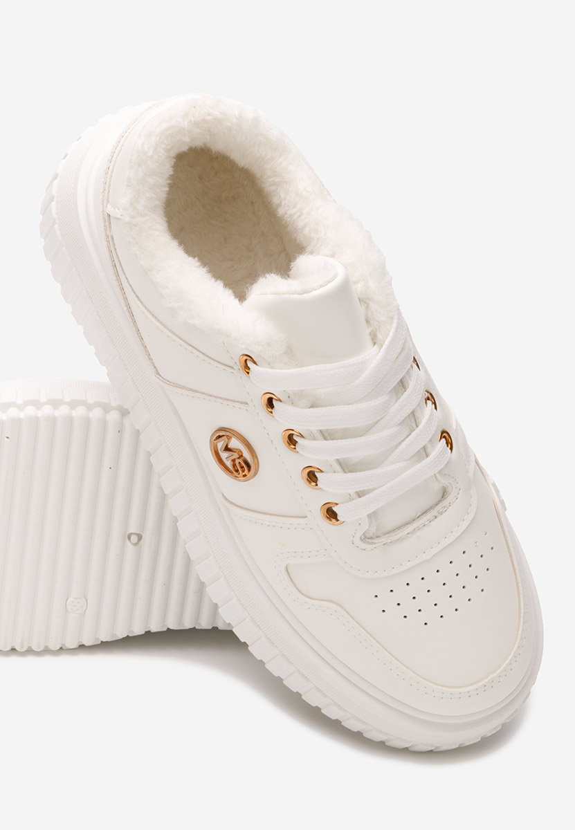 Χειμερινά sneakers γυναικεια Cavia λευκά