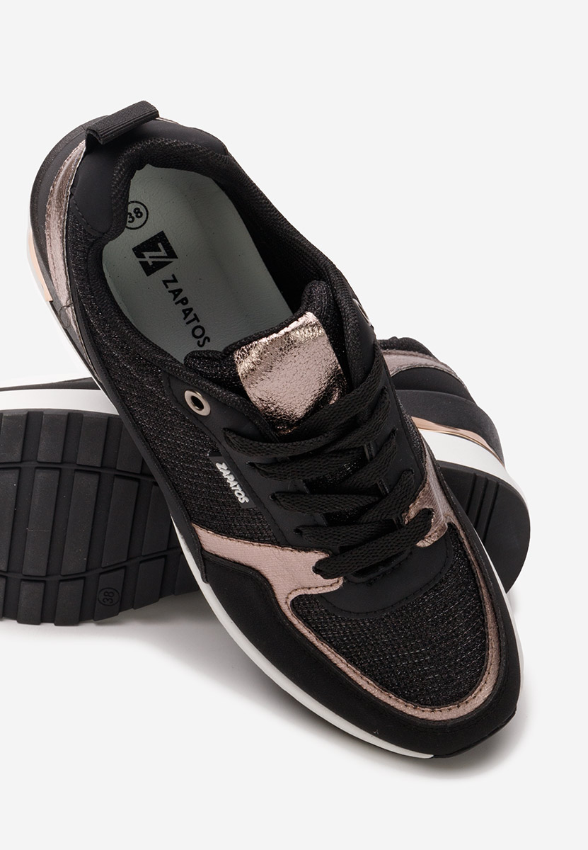 Sneakers με πλατφόρμα Zaneta μαύρα