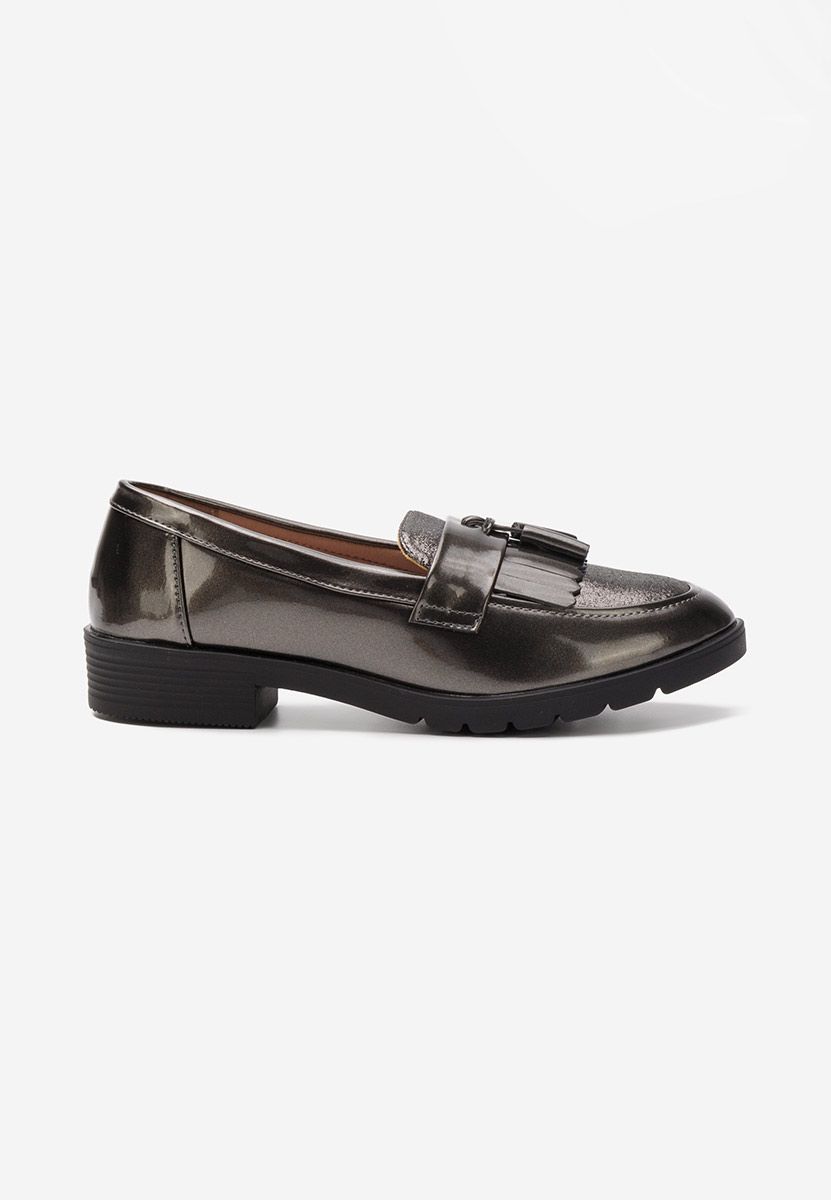 Loafers γυναικεια Luciara γκρι