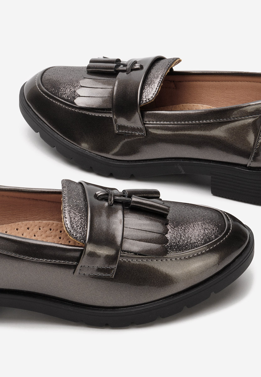 Loafers γυναικεια Luciara γκρι