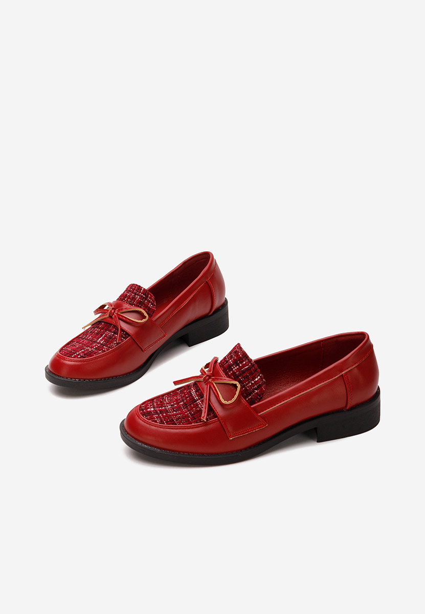 Μοκασίνια γυναικεια Aliera μπορντό