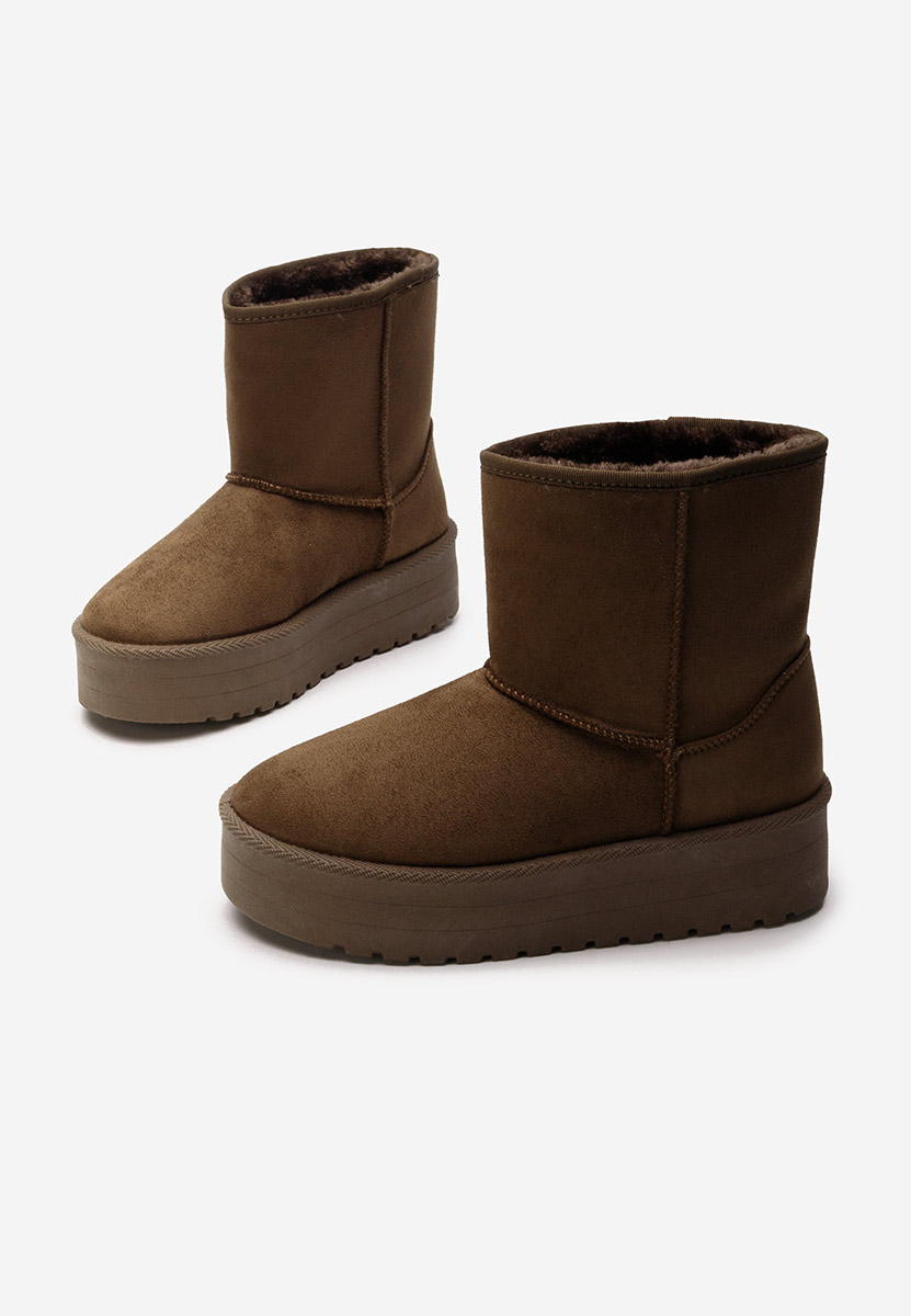 Μπότες τύπου UGG Chrisia V2 καφε