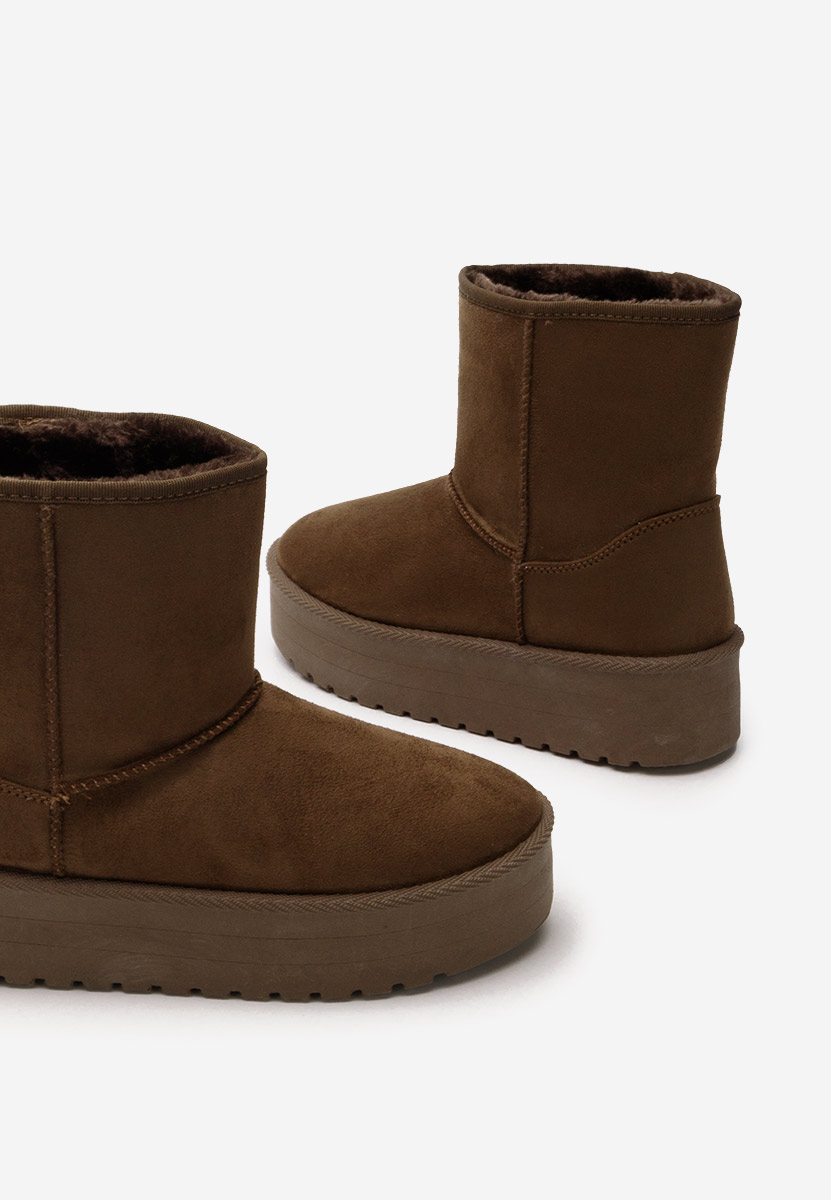 Μπότες τύπου UGG Chrisia V2 καφε