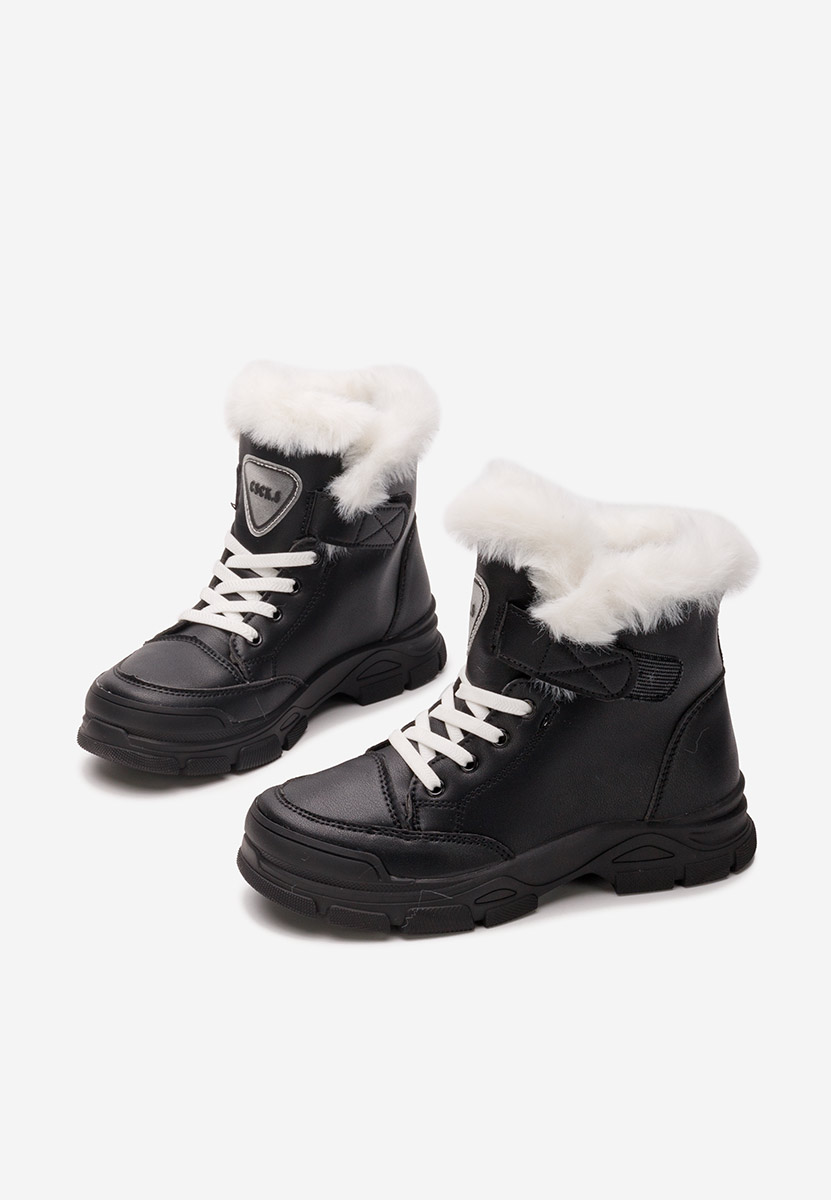 Μπότες για αγόρια Dalvin μαύρα