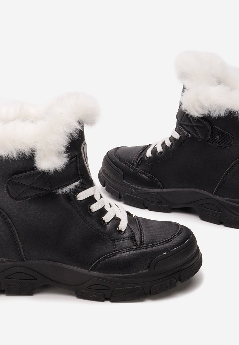 Μπότες για αγόρια Dalvin μαύρα