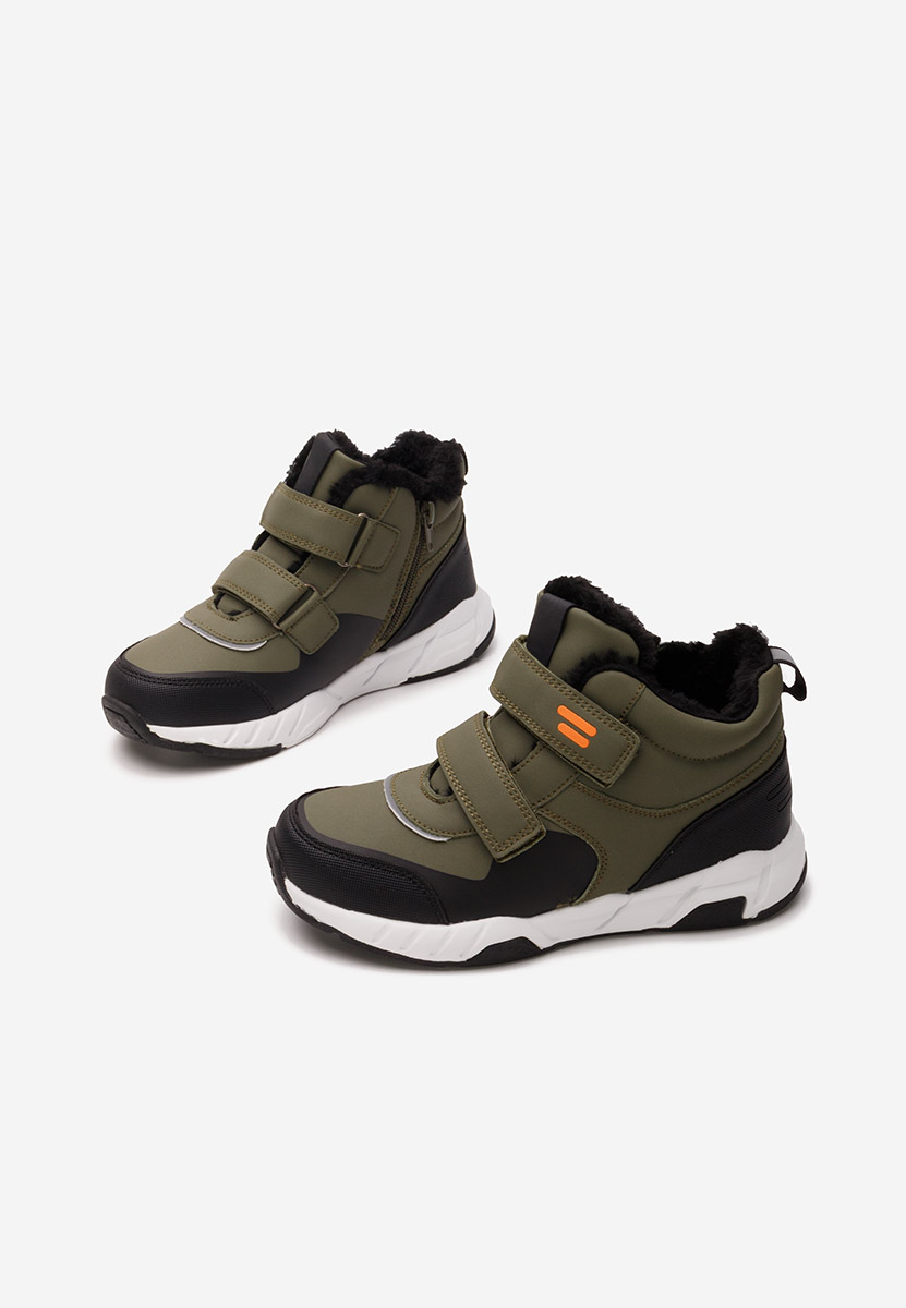 Μποτάκια για αγόρια Arstel χακι