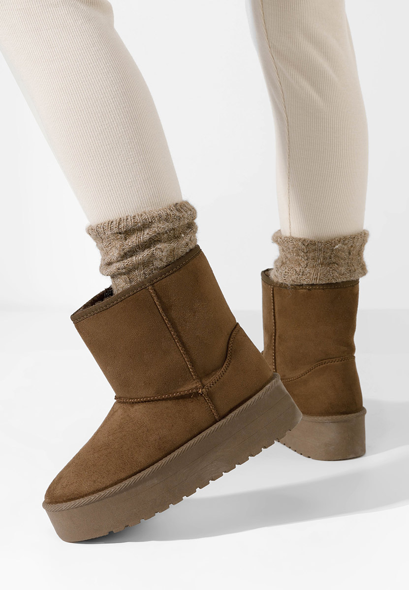 Μπότες τύπου UGG Chrisia V2 καφε