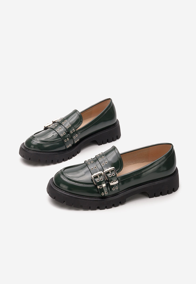 Loafers γυναικεια Kyelle πρασινο