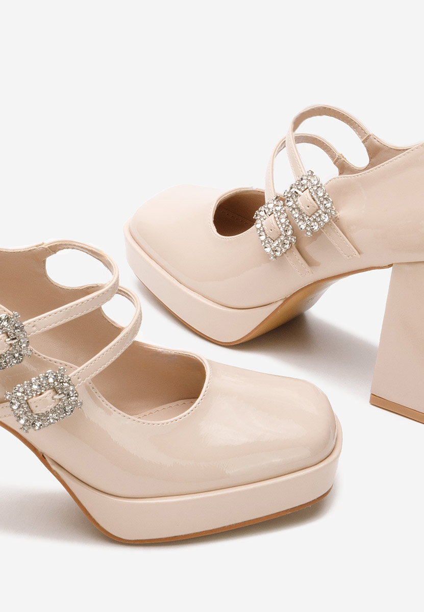 Γοβες Elany μπεζ