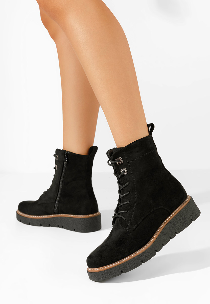 Γυναικεία μποτάκια Terrianna Μαύρα