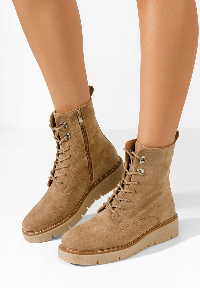 Γυναικεία μποτάκια Terrianna χακι