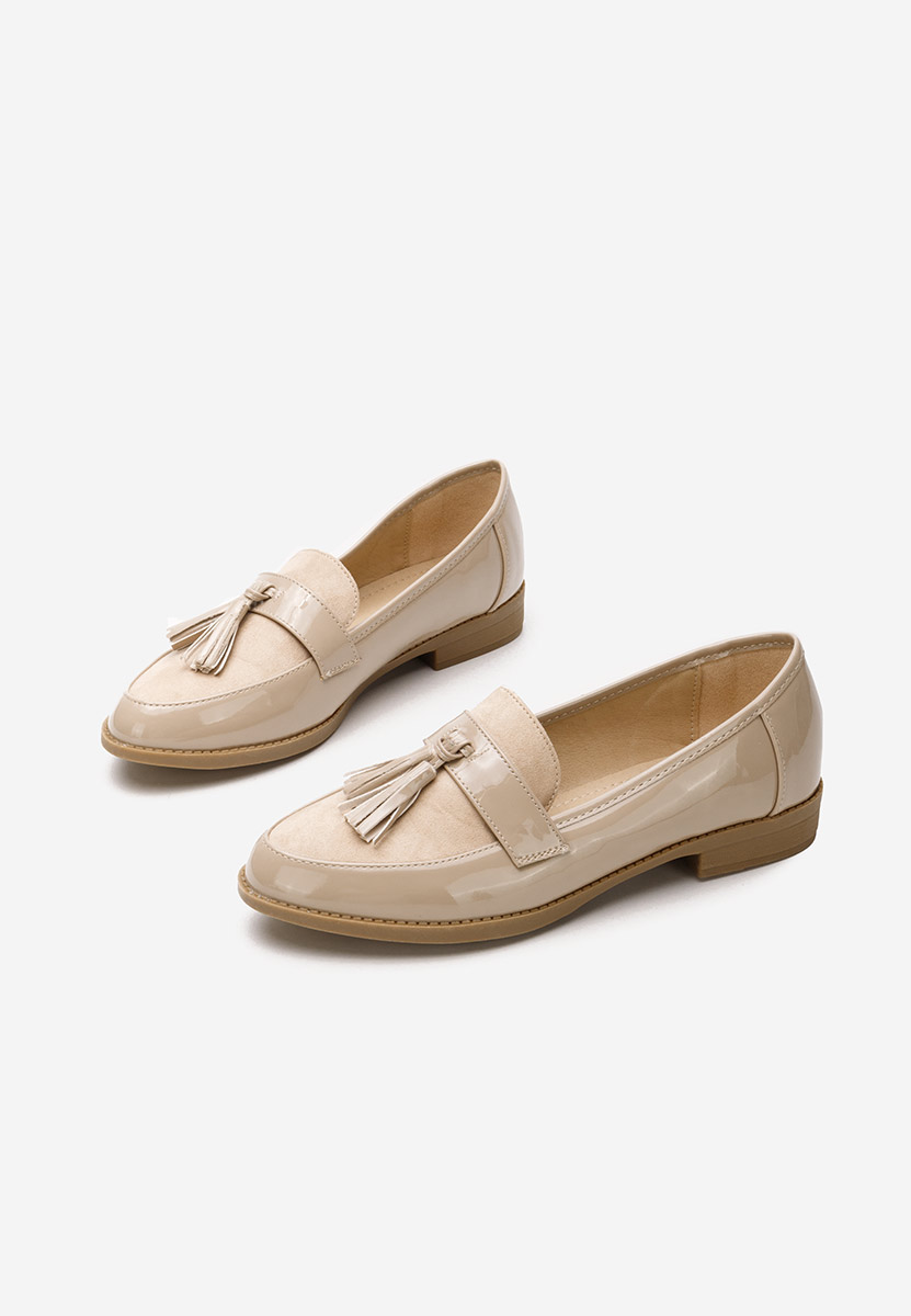 Loafers γυναικεια Kayia μπεζ