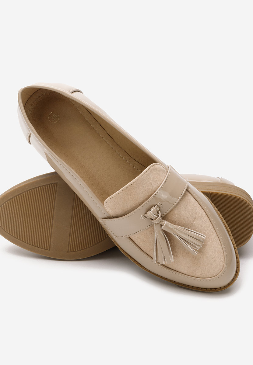 Loafers γυναικεια Kayia μπεζ