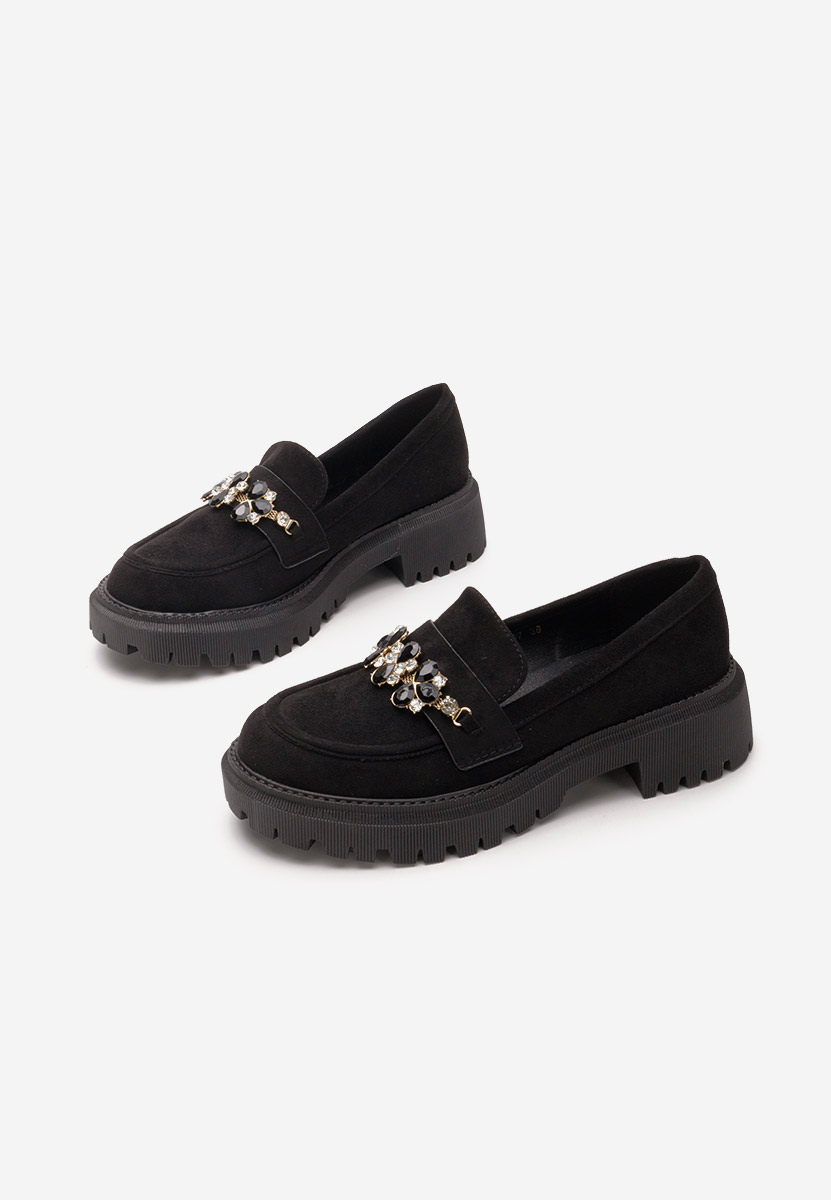 Loafers γυναικεια Caisey μαύρα