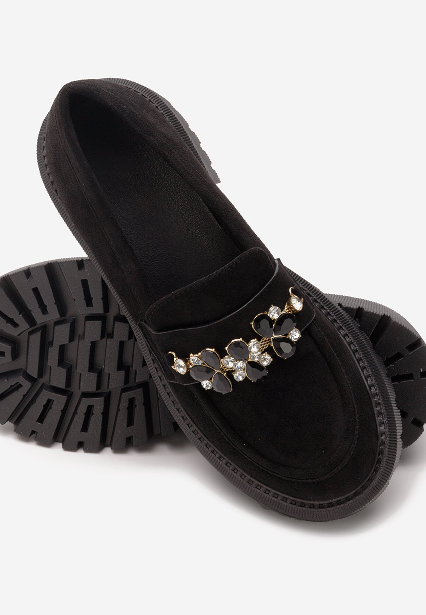 Loafers γυναικεια Caisey μαύρα