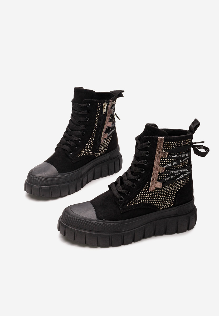 Γυναικεία μποτάκια Brenia V2 Μαύρα