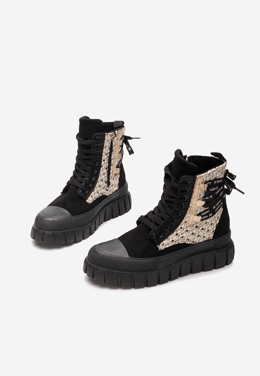 Γυναικεία μποτάκια Brenia Μαύρα