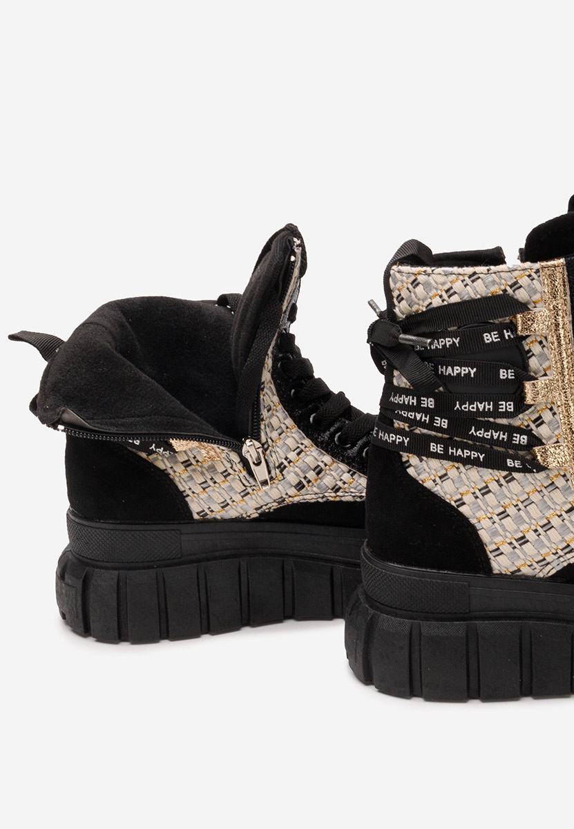 Γυναικεία μποτάκια Brenia Μαύρα