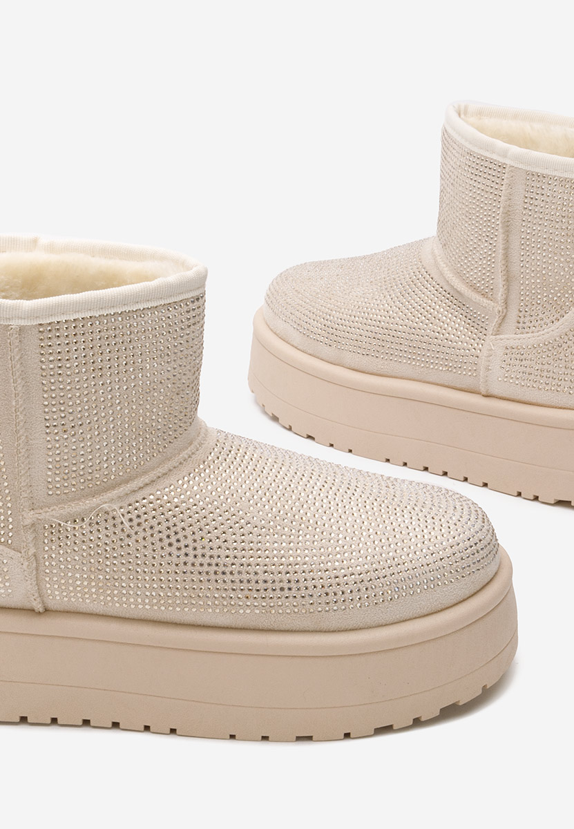 Μπότες τύπου UGG Feyna μπεζ