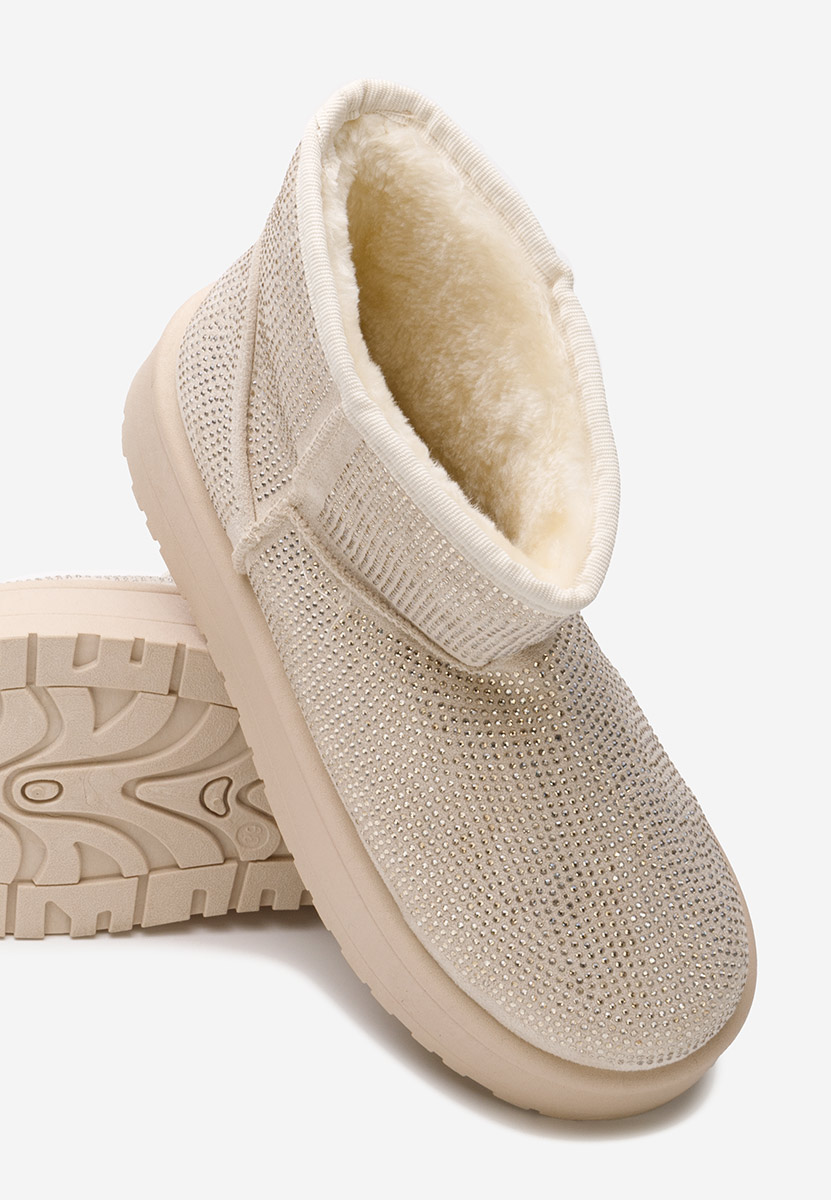 Μπότες τύπου UGG Feyna μπεζ