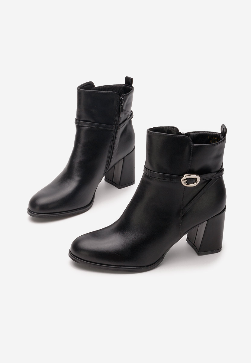 Μποτάκια με χοντρό τακούνι Cherri V2 Μαύρα Μποτάκια με χοντρό τακούνι Cherri V2 Μαύρα