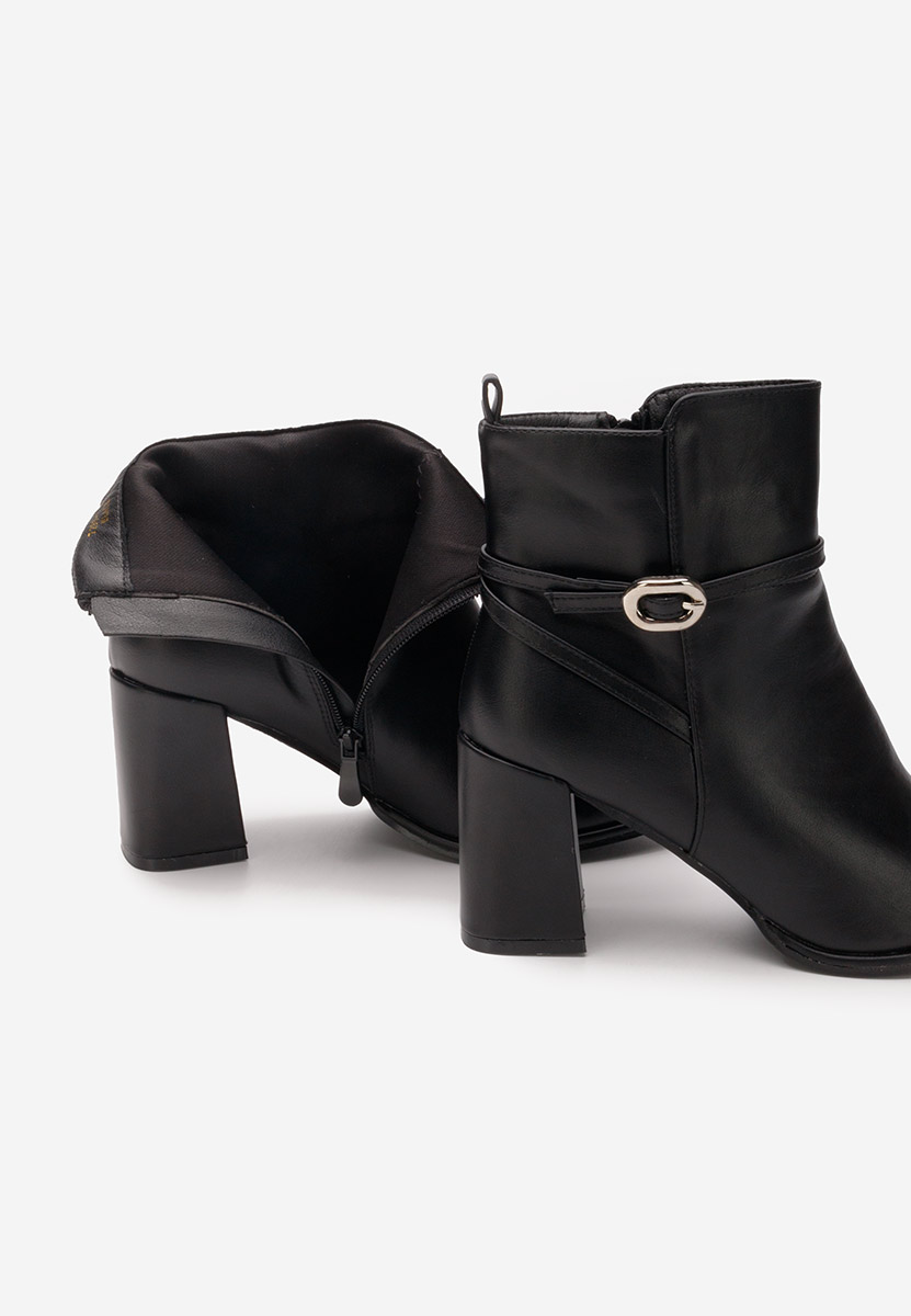 Μποτάκια με χοντρό τακούνι Cherri V2 Μαύρα Μποτάκια με χοντρό τακούνι Cherri V2 Μαύρα