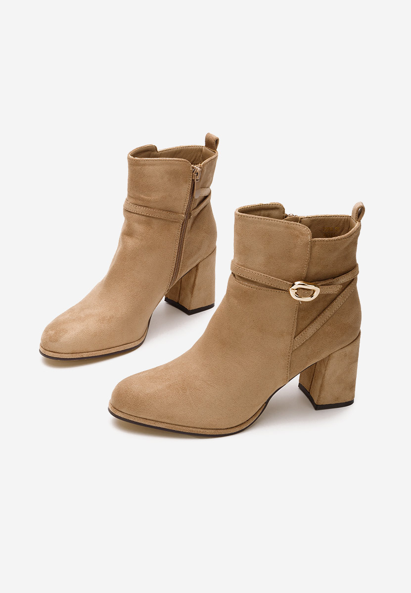 Μποτάκια με χοντρό τακούνι Cherri χακι Μποτάκια με χοντρό τακούνι Cherri χακι