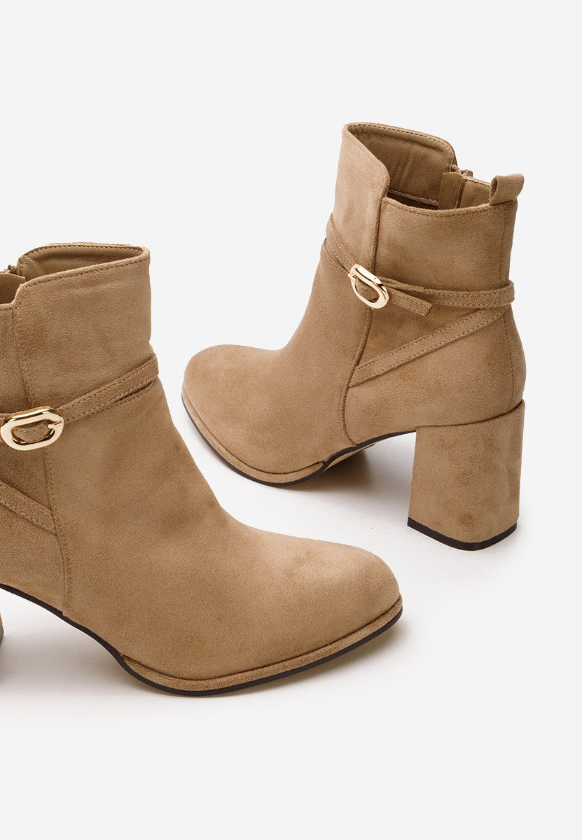 Μποτάκια με χοντρό τακούνι Cherri χακι Μποτάκια με χοντρό τακούνι Cherri χακι