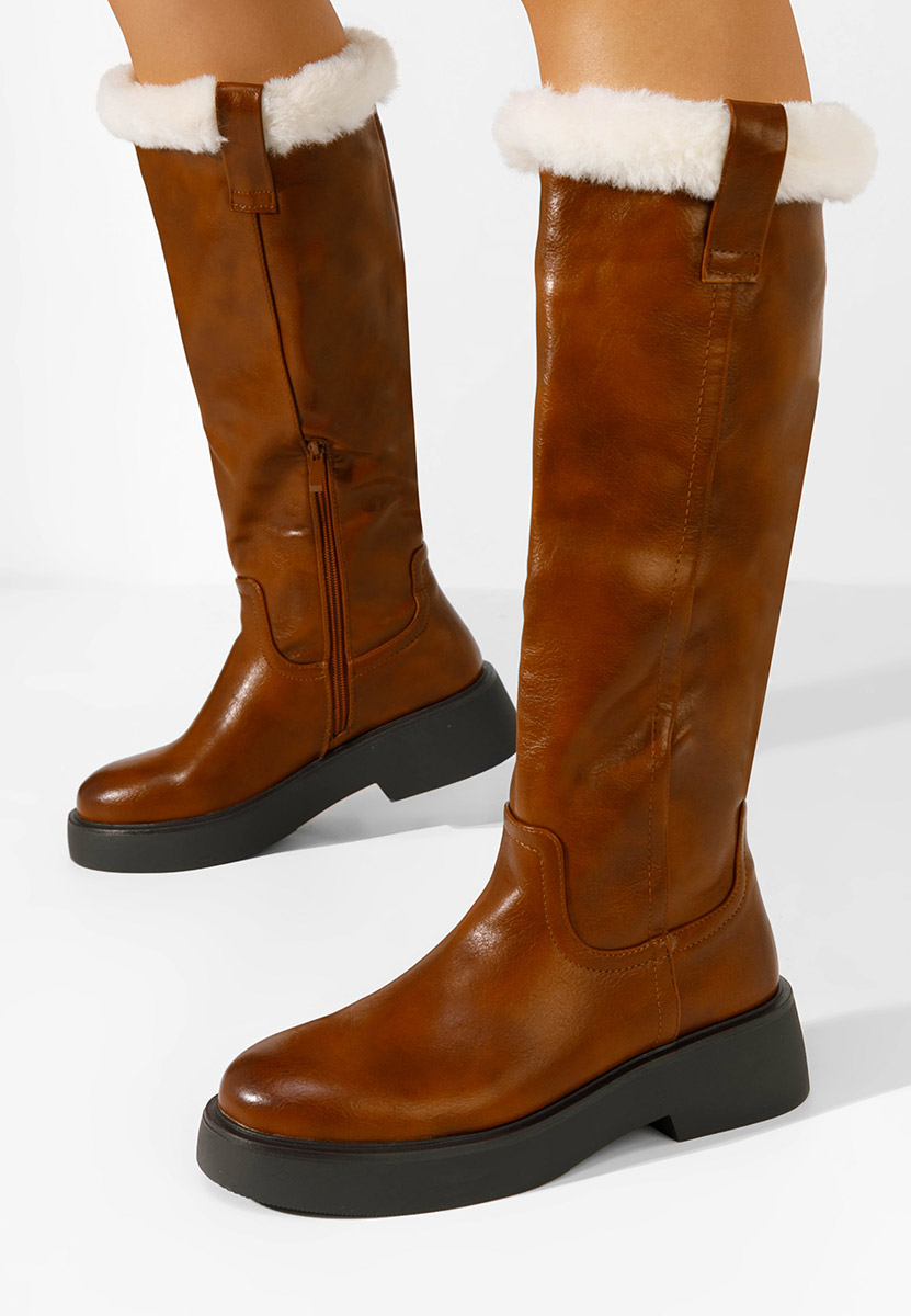 Γυναικείες μποτες Kayce ταμπά