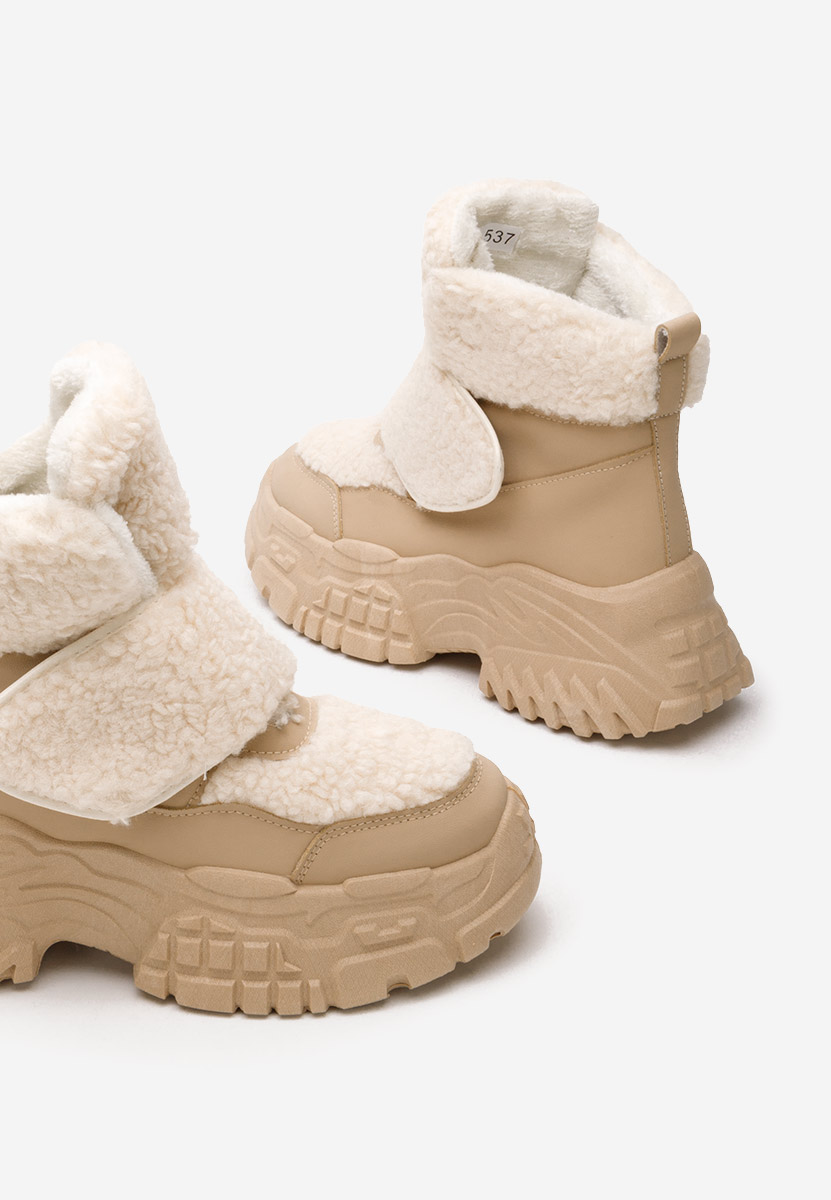 Χειμερινά sneakers γυναικεια Comino χακι