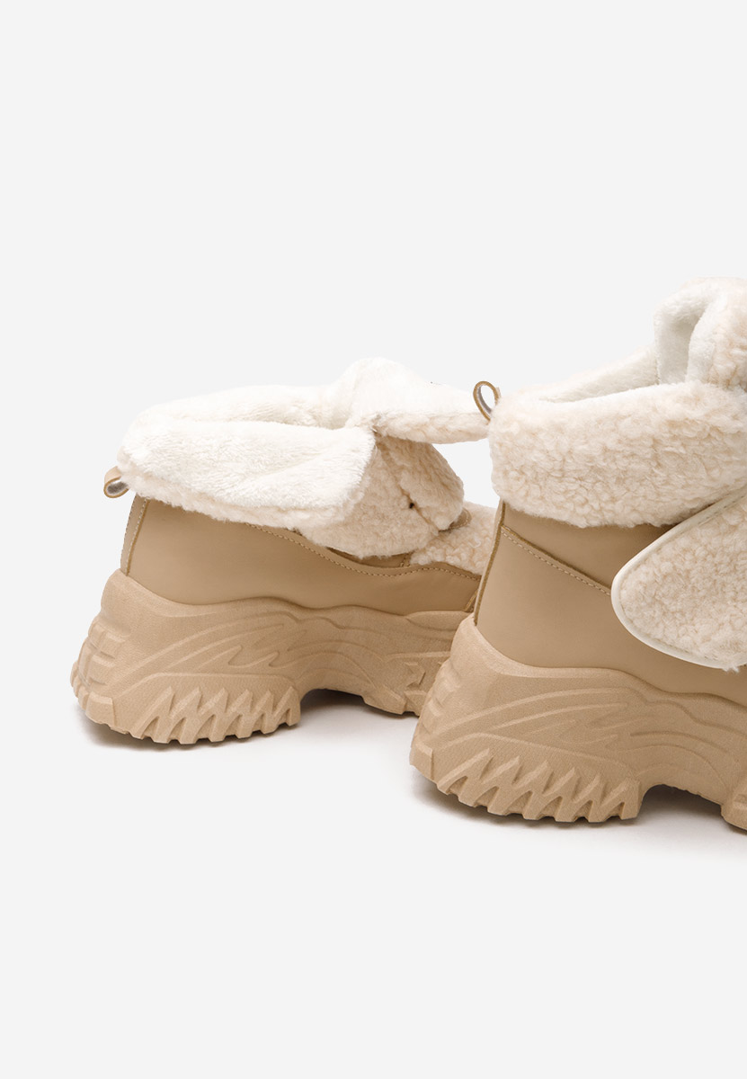 Χειμερινά sneakers γυναικεια Comino χακι