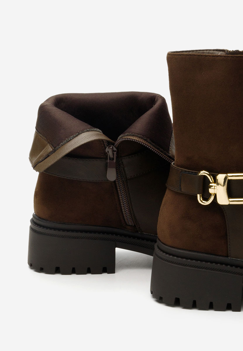 Γυναικεία μποτάκια Jacklyn καφε