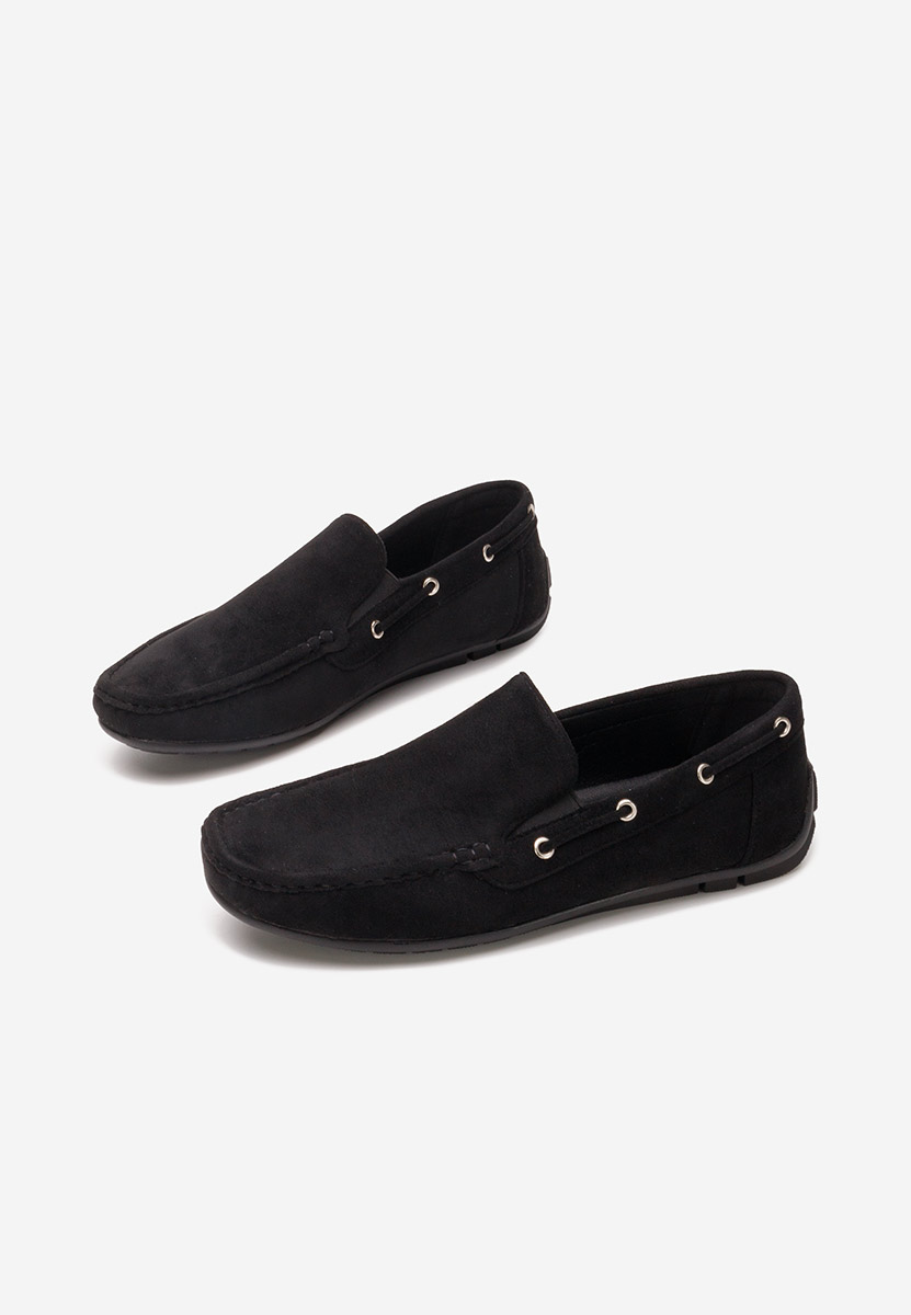 Mοκασινια ανδρικά Morrison μαύρα