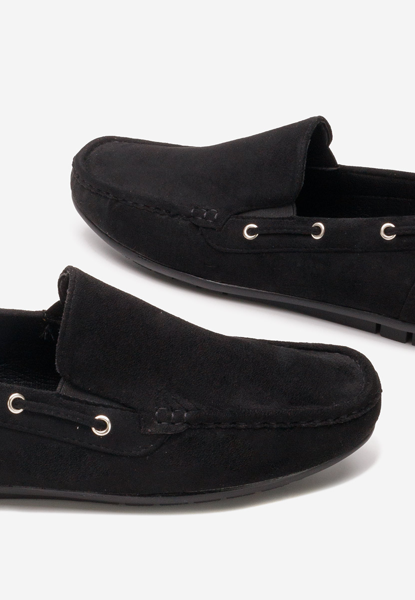 Mοκασινια ανδρικά Morrison μαύρα