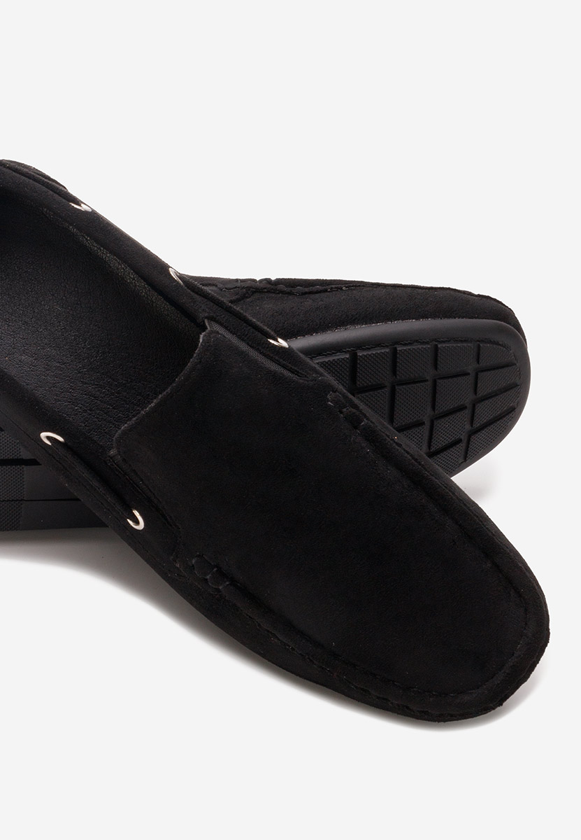 Mοκασινια ανδρικά Morrison μαύρα