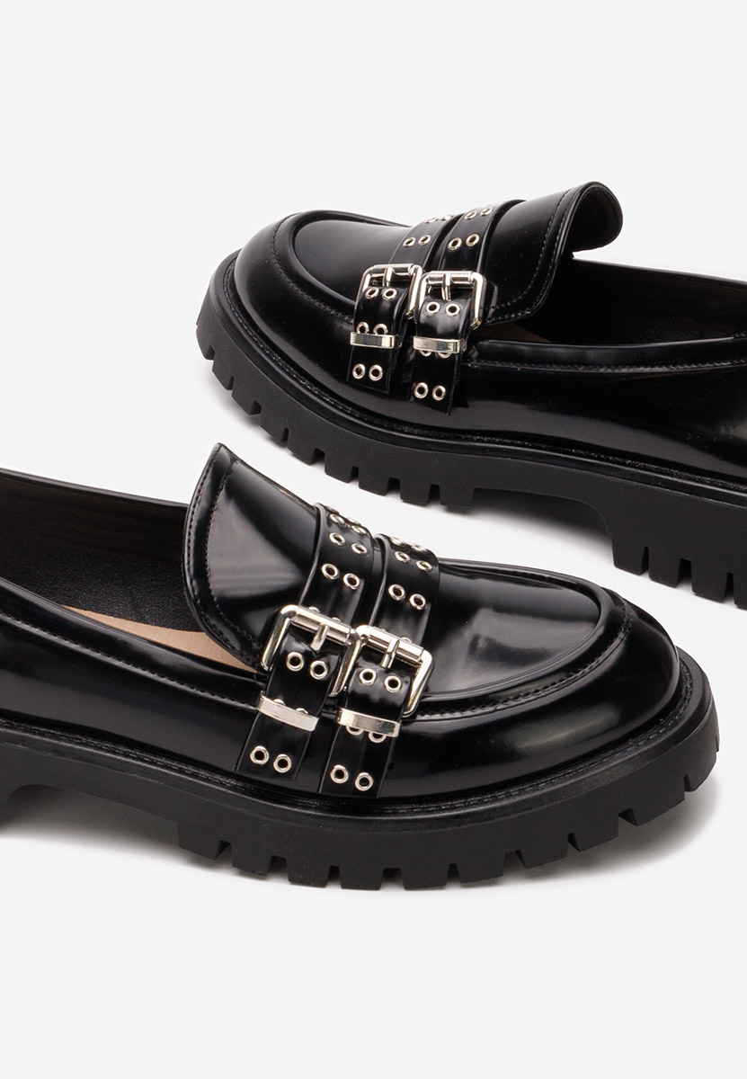 Loafers γυναικεια Kyelle μαύρα