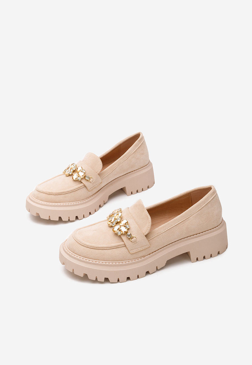 Loafers γυναικεια Caisey μπεζ