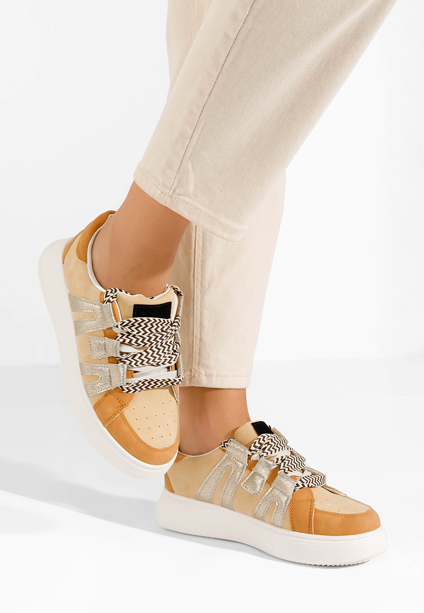 Sneakers γυναικεια Tommy χακι