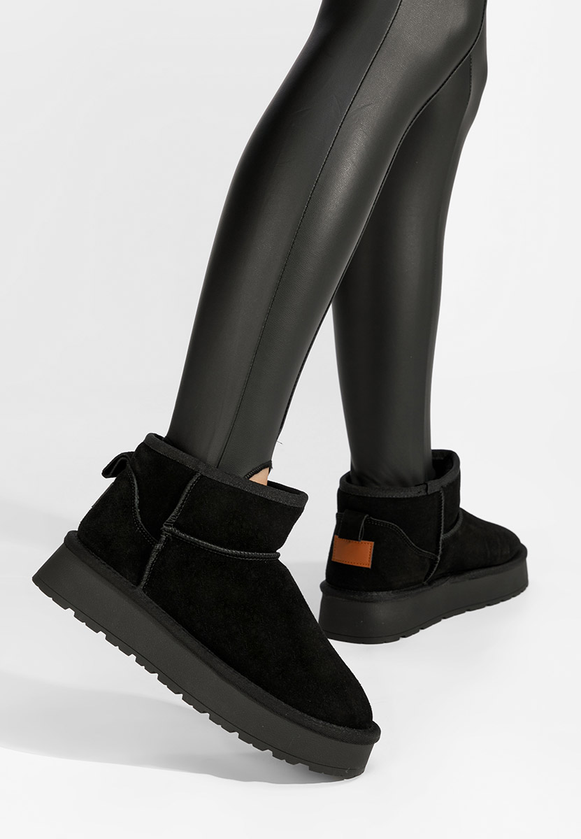 Μπότες τύπου UGG Midisa Μαύρα