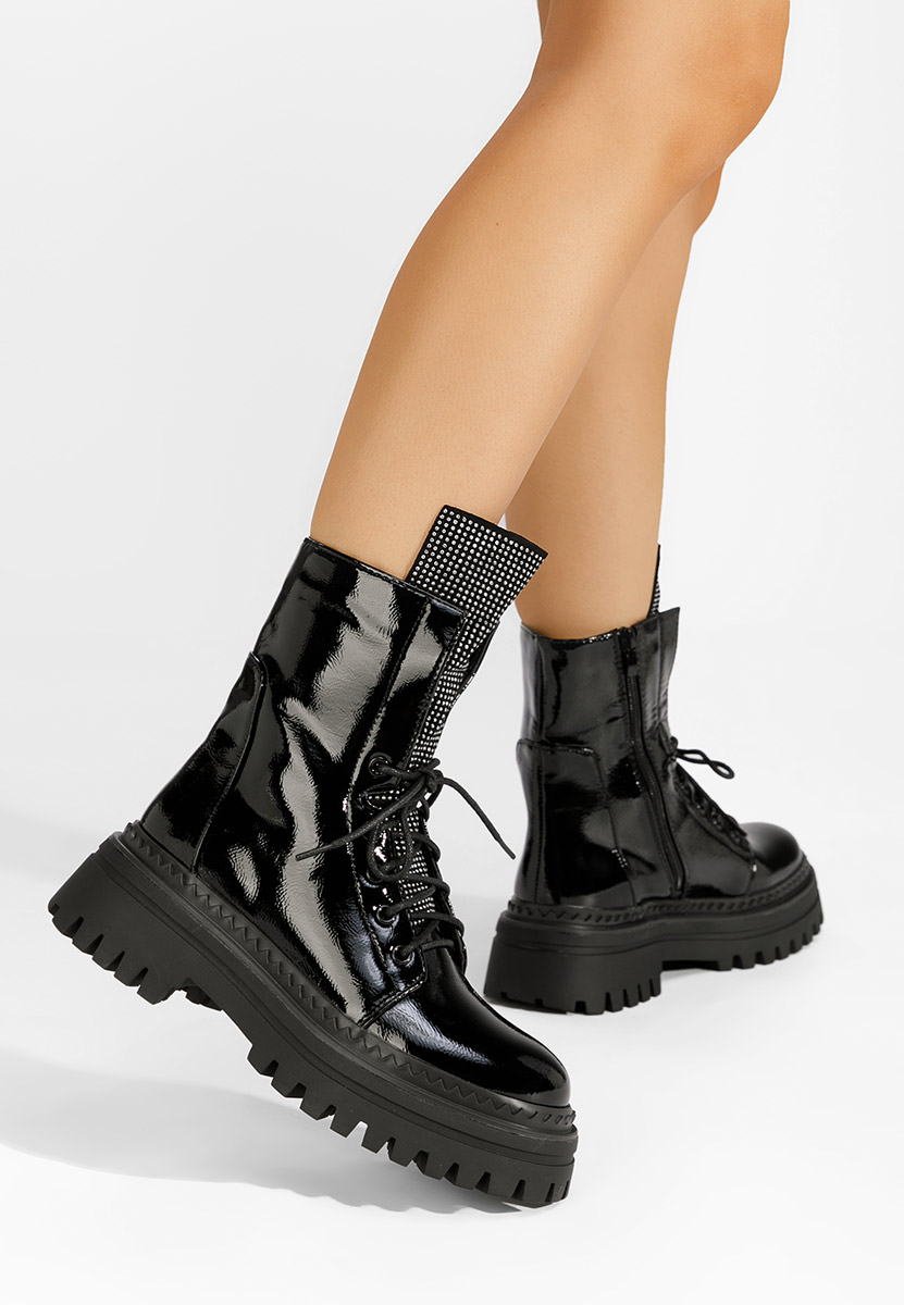 Αρβυλάκια γυναικεία Siennara μαύρα