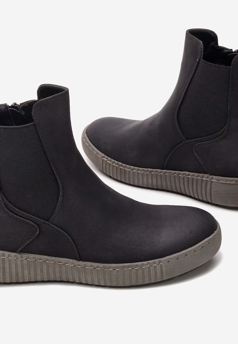 Μποτάκια Chelsea γυναικεία Sheela μαύρα