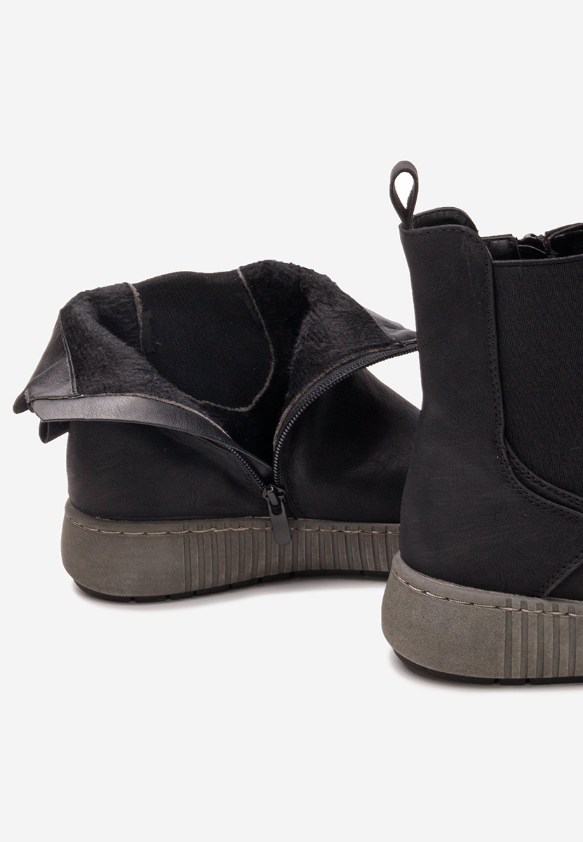 Μποτάκια Chelsea γυναικεία Sheela μαύρα