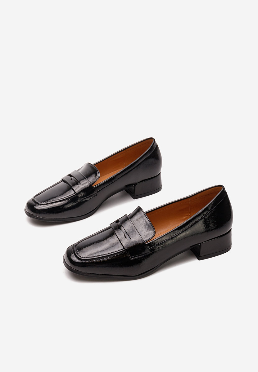 Loafers με τακουνι Kirada μαύρα