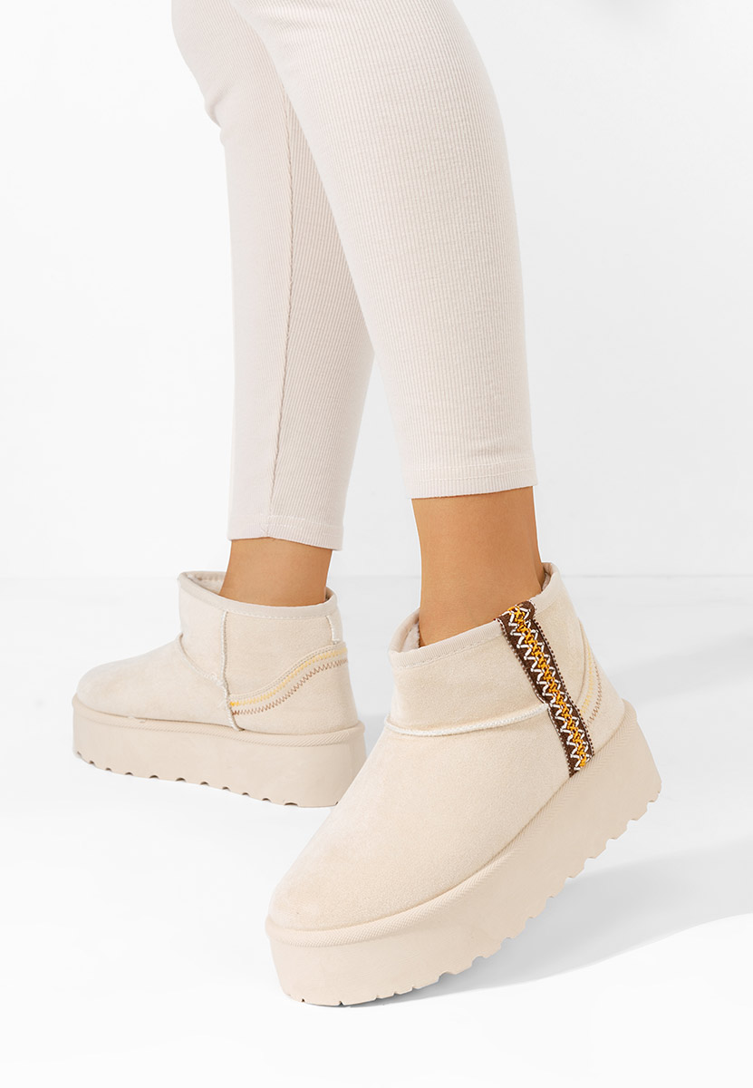 Μπότες τύπου UGG Liley V2 μπεζ