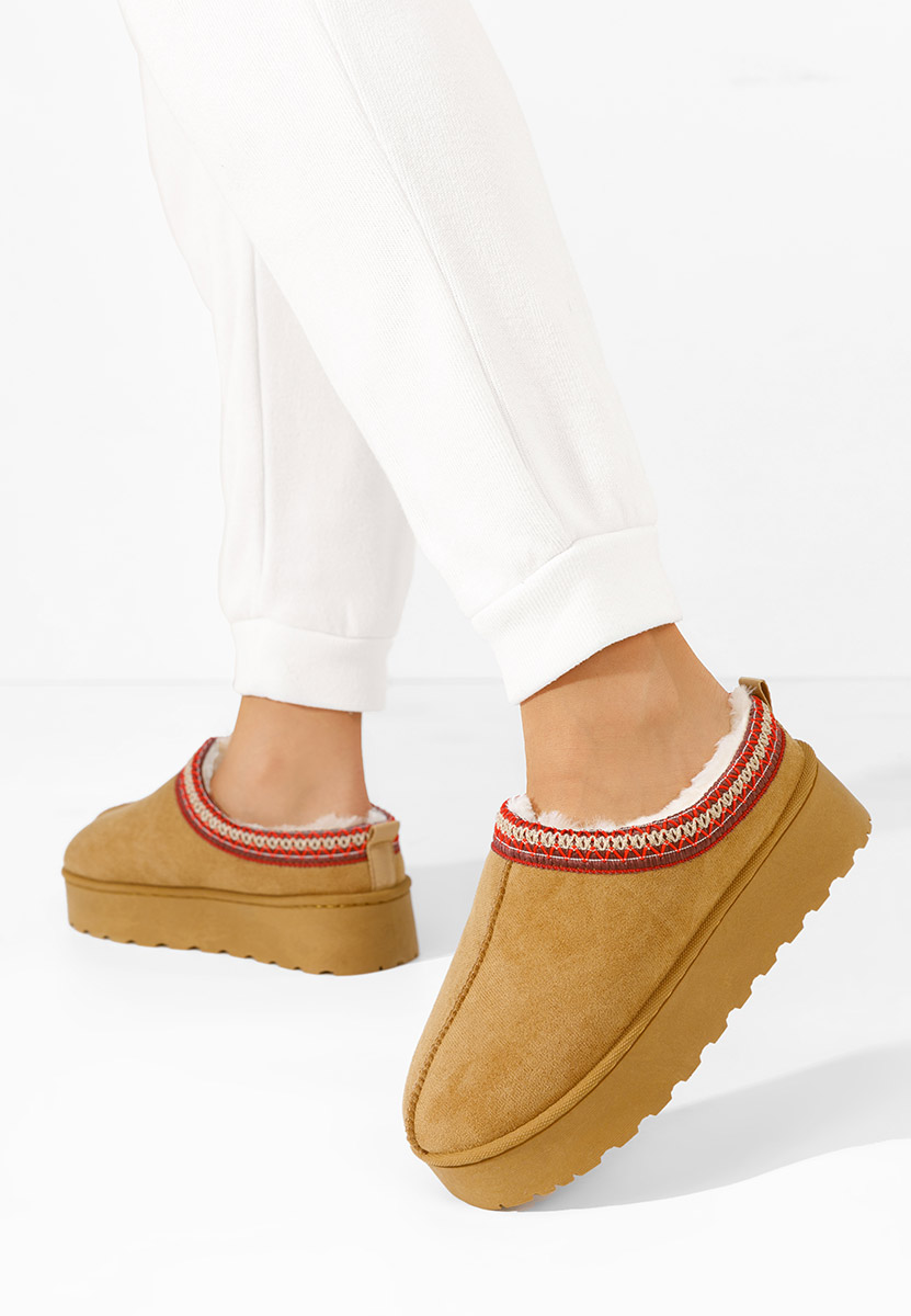 Μπότες τύπου UGG Cassei ταμπά