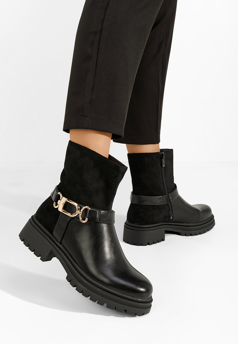 Γυναικεία μποτάκια Jacklyn Μαύρα