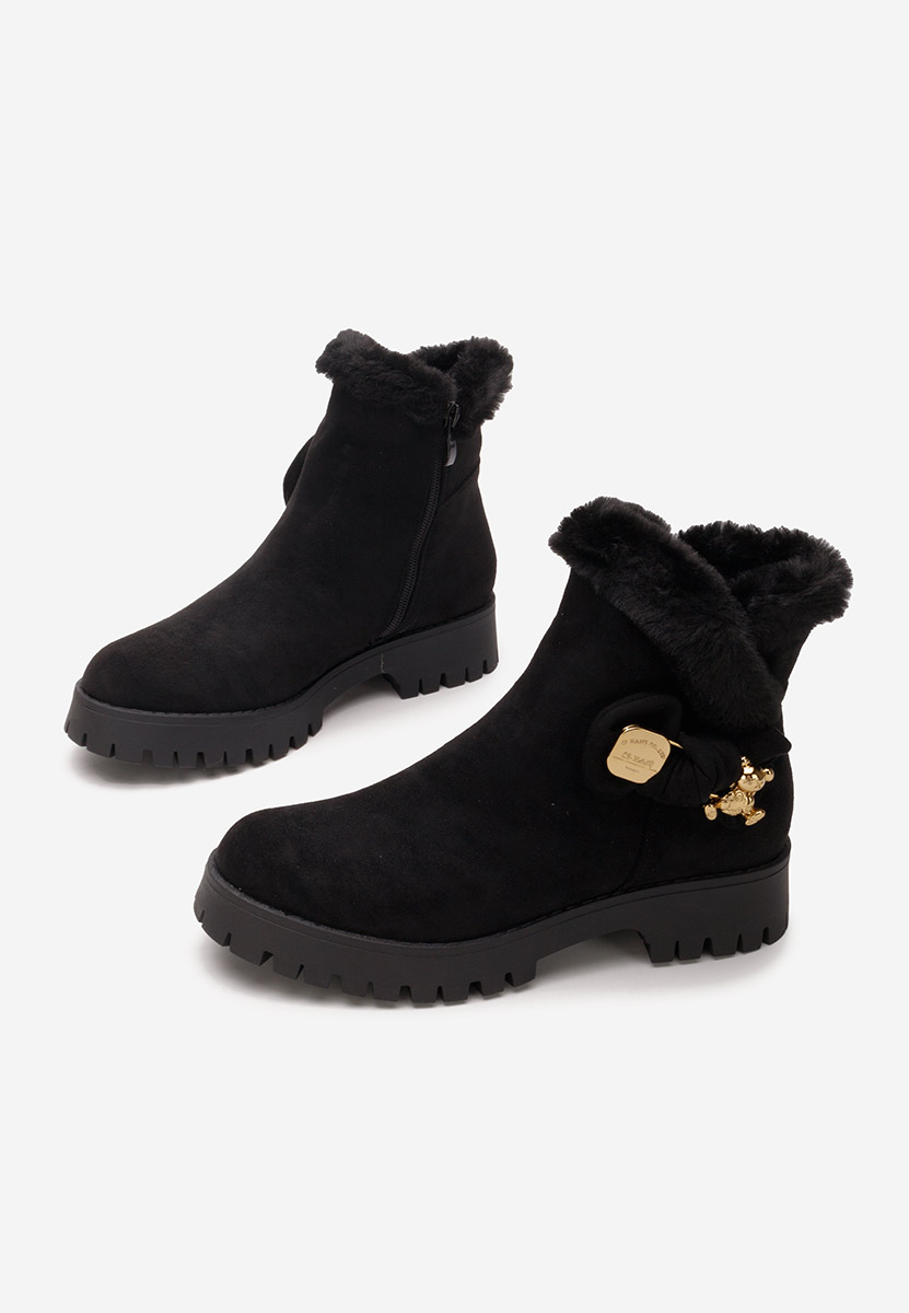 Χειμερινά Αρβυλάκια γυναικείες Eileen Μαύρα Χειμερινά Αρβυλάκια γυναικείες Eileen Μαύρα