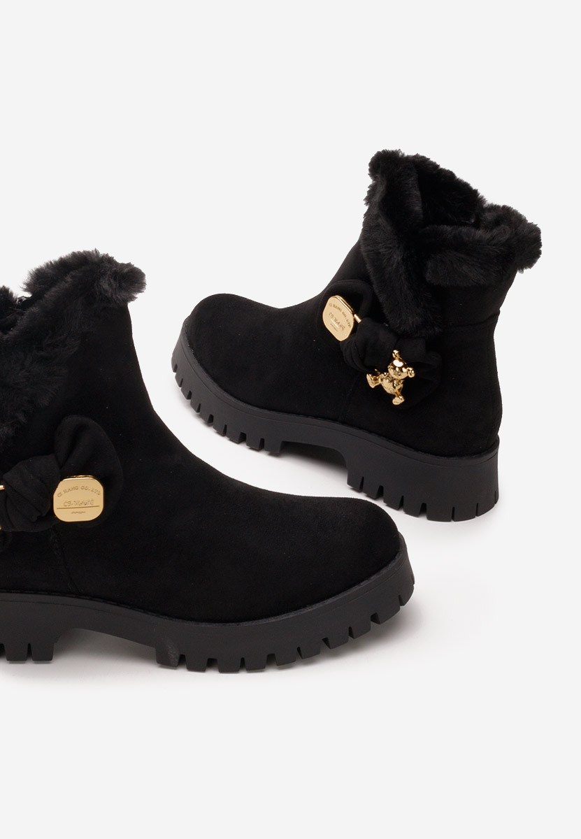 Χειμερινά Αρβυλάκια γυναικείες Eileen Μαύρα Χειμερινά Αρβυλάκια γυναικείες Eileen Μαύρα