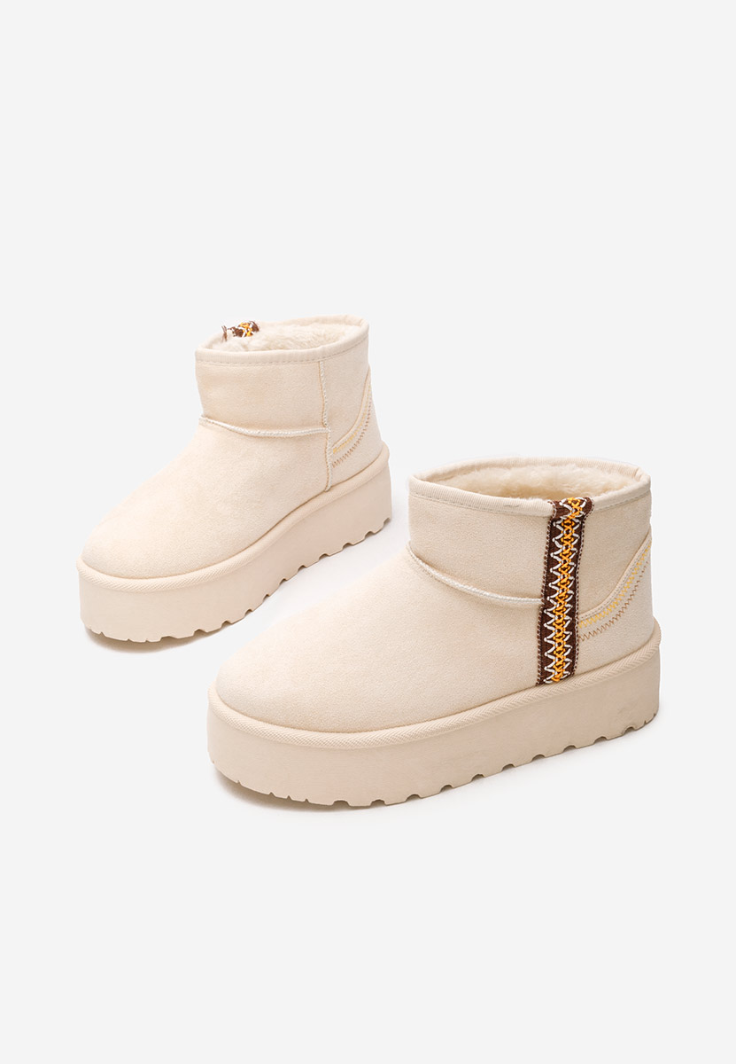 Μπότες τύπου UGG Liley V2 μπεζ